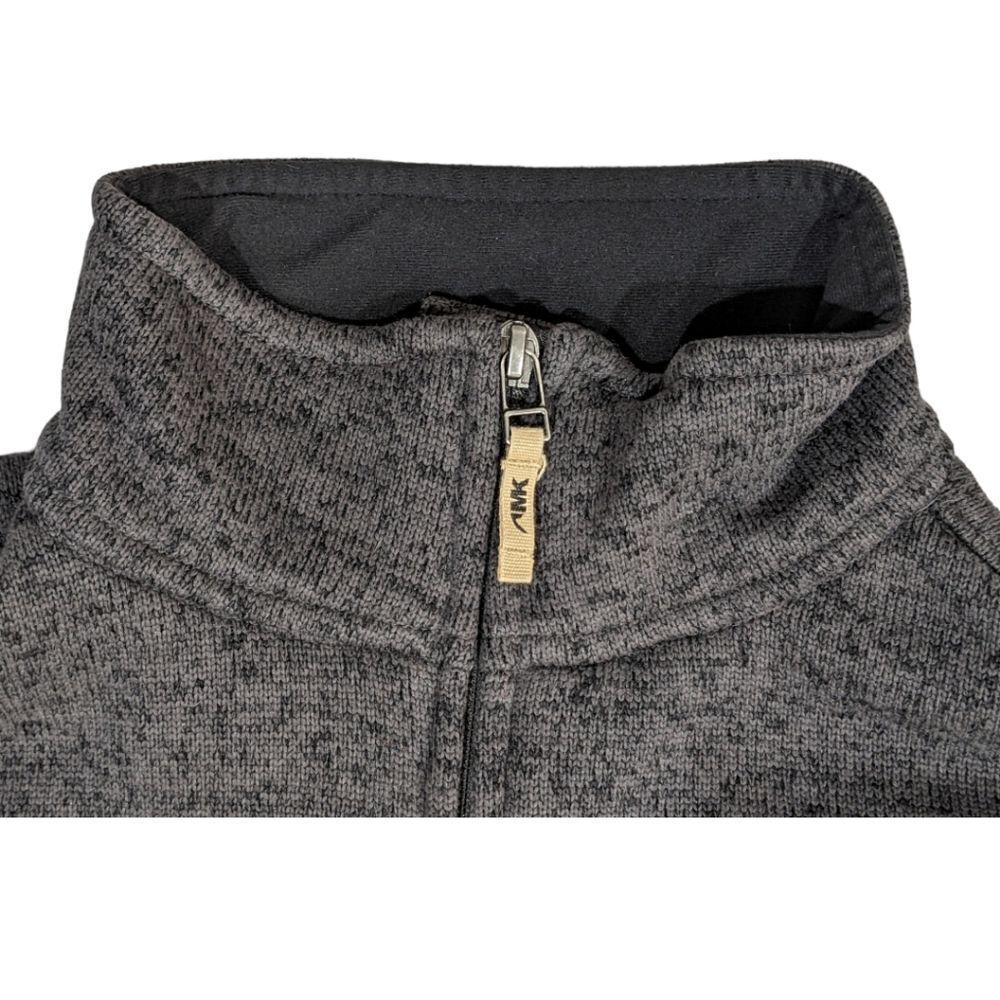 Mountain Khakis FLEECE Men Old Faithful Sweater Classic Fit Size S in Dark Grey - Picture 6 of 13